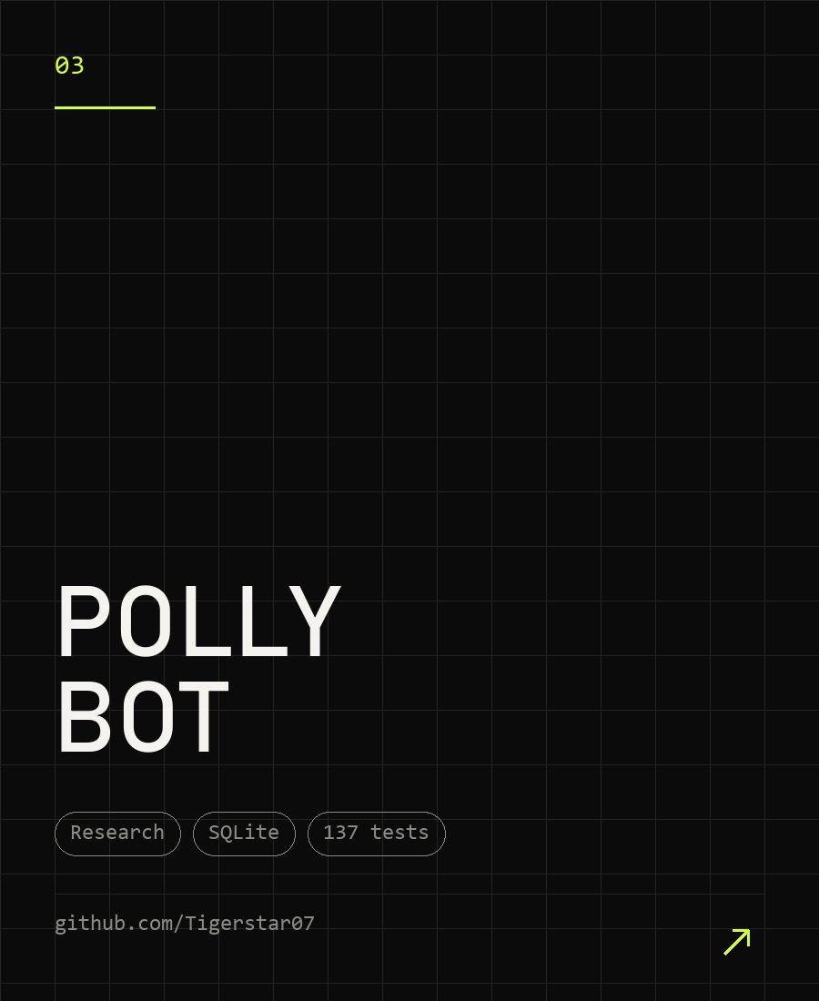 Pollybot: prediction-market research system